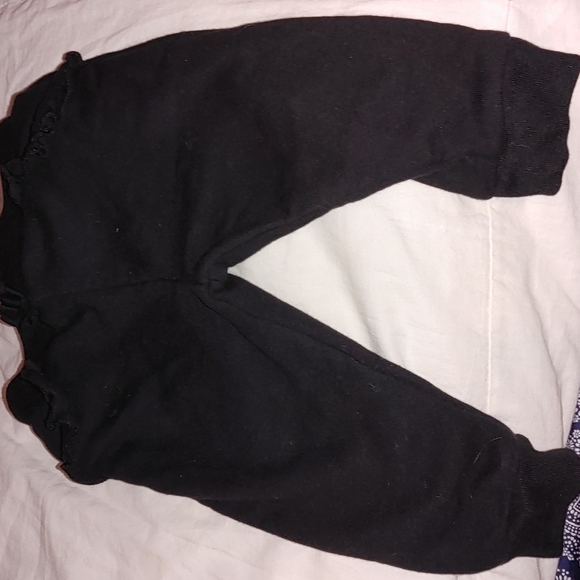 Garanimals size 6 to 9 months girls jogger- 6-9 jegging w. Ruffle bottom - Picture 4 of 5